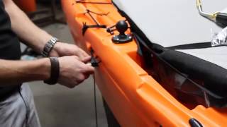 Installing a Full Rudder system on a Jackson Kayak Cuda [upl. by Cadel]