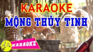 Mộng Thủy Tinh Karaoke  Beat Chuẩn [upl. by Hamer]