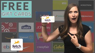 How to Use Fetch Rewards App  Fetch Tutorial  Free Gift Cards [upl. by Panthia]