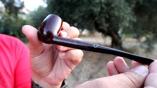 Savinelli Bings Favorite Smooth 6mm Tobacco Pipe [upl. by Tlevesoor]