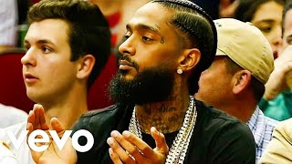 Nipsey Hussle  Hussle And Motivate Official Video WestsideEntertainment Remix [upl. by Nohj]