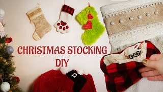 Christmas Stocking DIY [upl. by Ilat]