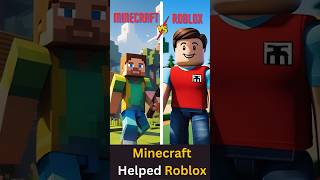 Is Minecraft BEHIND Robloxs success shorts [upl. by Tabina]