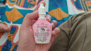 Nasomist Nasal drops । Instant relief from nose blockage in babies and toddler । [upl. by Namyl]