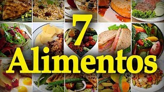 Los Siete alimentos con más proteína [upl. by Leziar]