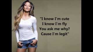 Nicki Minaj  Im Legit ft Ciara Lyrics [upl. by Cullin]