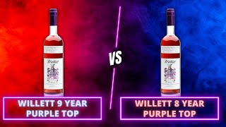 Is Willett ACTUALLY Worth Hunting We Find Out Blind  Willett 9 Year vs 8 Year Purple Top [upl. by Burdelle]