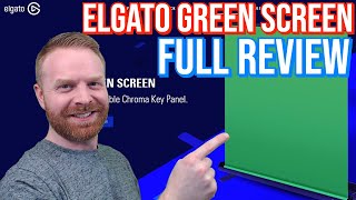 Elgato Green Screen Full Review Is it worth the price [upl. by Ntsuj]