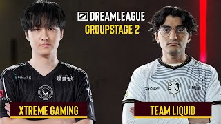 DreamLeague Season 24  Xtreme Gaming vs Team Liquid  with Ucing aja [upl. by Hairaza]