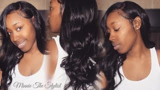 Outre My Tresses Black Label Frontal  Bundles  1 Week Review [upl. by Narahs264]