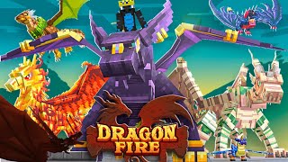 ULTIMATE DRAGONFIRE MINECRAFT ADDON REVIEW [upl. by Murial]