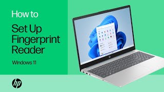 How to set up a fingerprint reader in Windows 11  HP Notebooks  HP Support [upl. by Etteniotnna170]