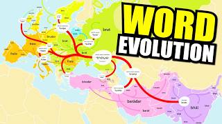 How WORDS Evolved Around the World Etymology Maps [upl. by Assirahs218]