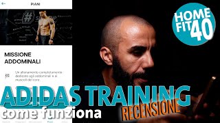 ADIDAS TRAINING APP  introduzione alla recensione [upl. by Pascoe84]