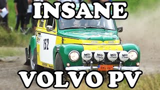 Insane Rally Volvo PV Rally  Adam Backström [upl. by Fife851]