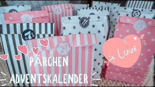 DIY PÄRCHENFREUNDE Adventskalender Schnell amp einfach selbstgemacht  Ideen zum Befüllen [upl. by Lefkowitz]