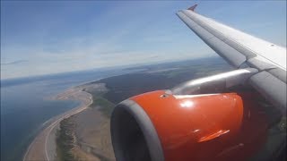 EasyJet Airbus A319111  London Luton to Inverness Full Flight [upl. by Hugo]