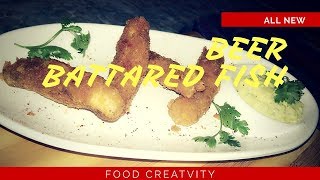 Fish recipes Beer Battered Fish Fingers अब घर पर बनाये बियर बैटर्ड फिश फिंगर्स [upl. by Toms442]