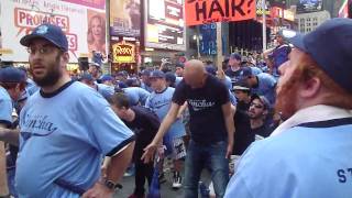 Camp Simcha Wavin Flags performance in Times Square Part 2 [upl. by Ajile477]