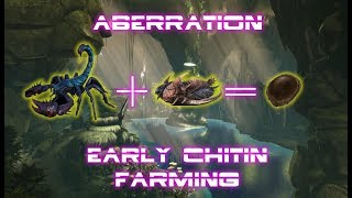 Chitin Farming Aberration  Early Game [upl. by Sellers]