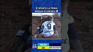 NAPOLI spunta già la prima MAGLIA di LUKAKU 👕😲💙 [upl. by Zephaniah975]