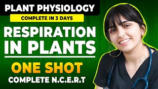 Respiration In Plants in One Shot Class 11 NCERT  NEET 2024 [upl. by Natsuj]