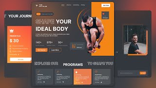 React Responsive Gym Website Tutorial Using ReactJs  React js Projects for Beginners  Deploy [upl. by Cecilia]