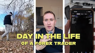 REALISTIC Day in the Life of a Forex Trader 2400 in an HOUR [upl. by Vitalis]