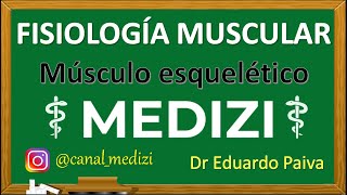 Clase 7 Fisiología  Contracción del músculo esquelético IGdoctorpaiva [upl. by Imaon222]