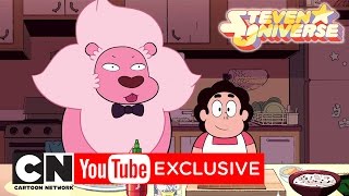 Steven Universe  Webisode Cooking With Lion  Cartoon Network Africa [upl. by Neddie]