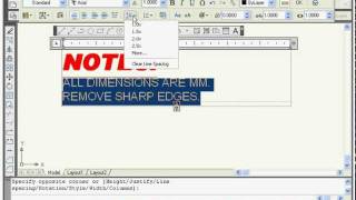 AutoCAD Video Tutorial for Beginners Quick Online Lessons  7 DText Mtext [upl. by Abrahamsen]