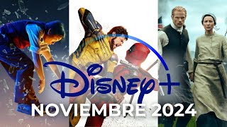 DISNEY PLUS Estrenos NOVIEMBRE 2024 [upl. by Nylorac519]