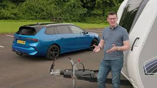 2024 Vauxhall Astra Sports Tourer tow car review Camping amp Caravanning [upl. by Biagi]