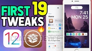 iOS 12  1212 Jailbreak Tweaks First 19 ESSENTIAL Cydia Tweaks to Install [upl. by Viva539]