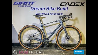 Giant Revolt Advanced 0  Dream Bike Build  Shimano GRX 815 Di2  Giant Store Breda [upl. by Aihn]