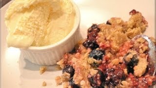 Berry Cobbler Crisp Recipe [upl. by Hopper]