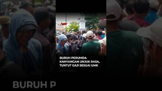 Tuntut Gaji UMK Buruh Perumda Kahyangan Ancang Mogok Kerja [upl. by Tayib]