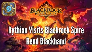 Hearthstone Blackrock Mountain  Blackrock Spire Rend Blackhand [upl. by Didi733]