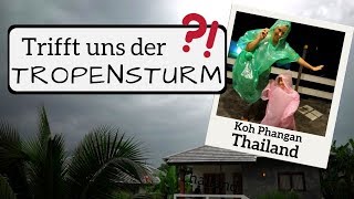 Heftiger TROPENSTURM in Thailand erwartet So haben wir Pabuk auf Koh Phangan erlebt [upl. by Annayhs689]