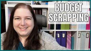 Budget Scrapbooking  Layout 4  12x12 Scrapbook Layout [upl. by Yzzo]