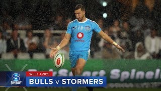 Bulls v Stormers  Super Rugby 2019 Rd 1 Highlights [upl. by Pang]