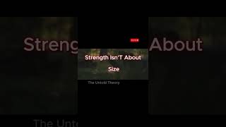 Only the Strong Succeed  Motivational Speech  The Untold Theory ytshorts motivation [upl. by Lourdes854]