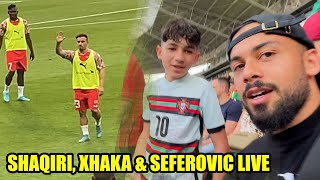 Shaqiri Xhaka amp Haris Seferovic getroffen l Schweiz VS Portugal [upl. by Klingel]