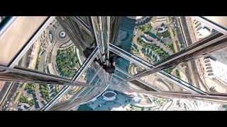 Tom Cruise in Mission Impossible  Ghost Protocol  Dubai Burj Khalifa scene [upl. by Selima47]