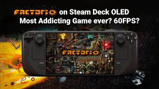 Factorio on Steam Deck OLED  How does it run [upl. by Yerak765]