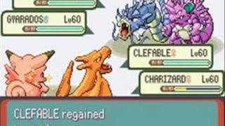 Pokemon 2vs2 Battle  Charizard  Clefable [upl. by Yarahs466]