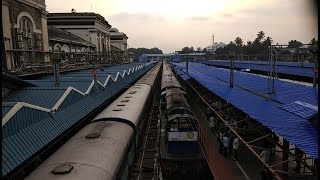 Madurai  Punalur Passenger Arriving at Trivandrum Central  Clear Announcements [upl. by Mignon]