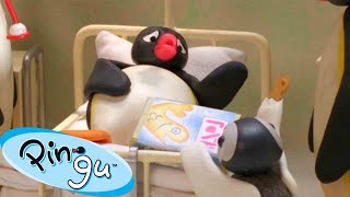 Pingu Has a Sore Tummy 🐧  Pingu  Official Channel  Cartoons For Kids [upl. by Imeka]