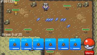 Pokemon Tower Defense Easiest Way to Beat Digletts Cave [upl. by Nonaihr]