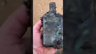 whisky flask found mudlarking the river clyde Glasgow scotland [upl. by Lynette]